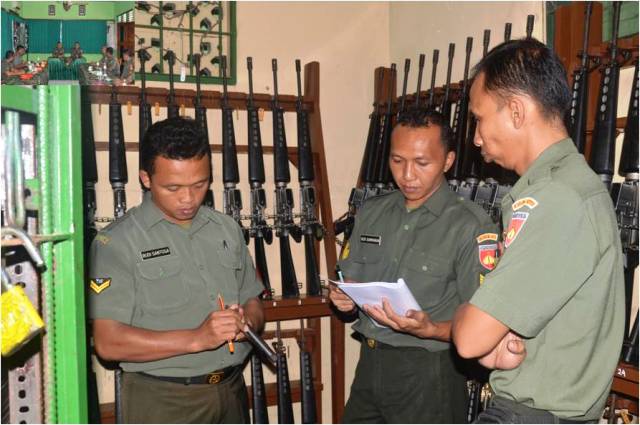 Persiapan Serah Terima Dandim